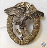 German World War II Luftwaffe Observer Badge.
