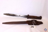 German World War II Mauser K-98 Combat Rifle Bayonet Scabbard.