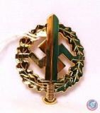 German World War II SA Sports Badge in Gold.