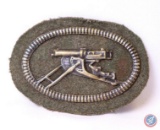 Imperial German World War I Army Machine Gunner's Sleeve Shield.