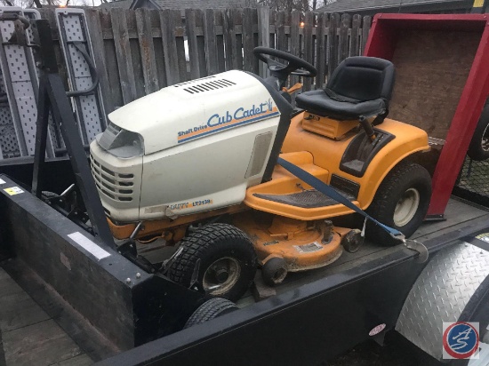 Cub Cadet LT 2138 Garden Tractor. It is currently stored off site in Irvington. Pick up for this