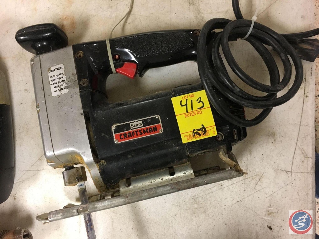 Sears Craftsman Auto Scroller Saw -multi speed/double insulated/1" stroke  (model #315.17280) | Estate & Personal Property Tools Other Tools | Online  Auctions | Proxibid