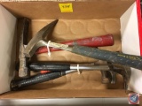 (5) assorted hammers