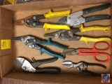 assorted tin snipes
