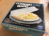 Corningware pie plate and mate