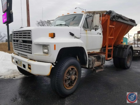 1989 Ford F800 Truck, VIN # 1FDPF82K4KVA54008