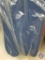 (2) Navy Blue Tablecloths, Round Measuring 108 inches. {SOLD 2x THE MONEY}