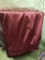 (5) Burgundy Table Skirts, Measuring 14 feet