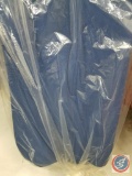 (5) Navy Blue Tablecloths, Round Measuring 120 inches. {SOLD 5x THE MONEY}