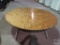[10] 6' Round Wood Folding Tables w/ Metal Legs {SOLD 10x THE MONEY}