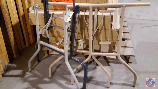 [9] Pair of Folding Table Legs {SOLD 9x THE MONEY}