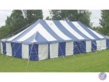 15 wide pole tent tops