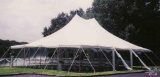 30 wide pole tent tops