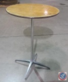 [6] 40'' Tall x 30'' Round Cocktail Tables w/ Painted Bases {SOLD 6x THE MONEY}