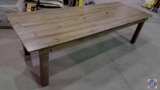[10] Wood Farm Tables {SOLD 10x THE MONEY}