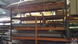 Section of 10 x 10.5 x 4 ft. Warehouse Pallet Racking