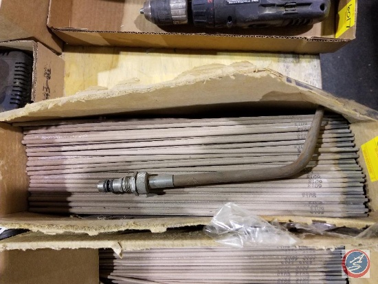 Large Box of 6013 Welding Rods w/ Blowtorch Attachment
