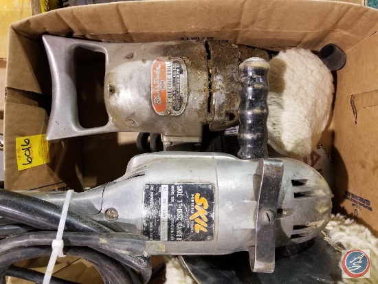 Black and Decker 1/2 in. Electric Drill #U-20 and a Skil 7 in. Disc Sander Model #851