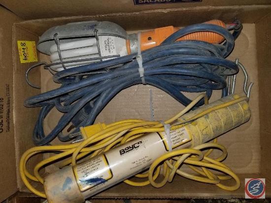 [2] Electric Work Lights w/ Cords