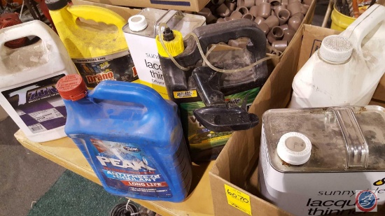 Draino, Paint Thinner, Antifreeze, Pesticide