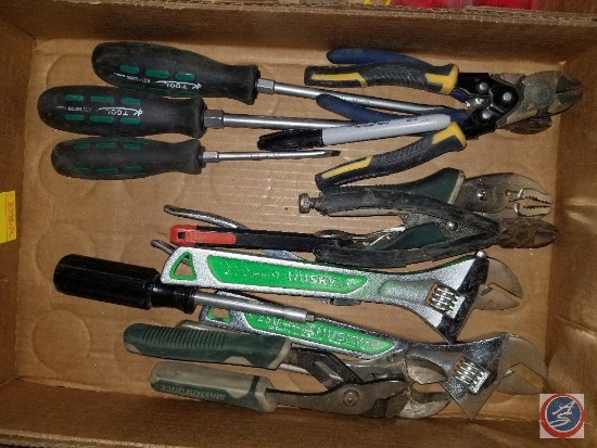 Husky Adjustable Wrenches, Screwdrivers, Vice Grips, and More