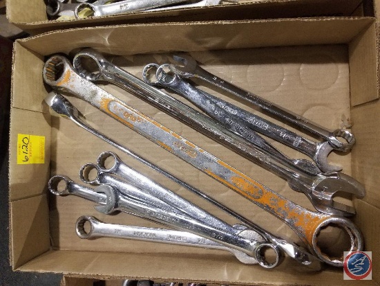 Assorted Combination Wrenches, Including Brands Tekton and DeWalt