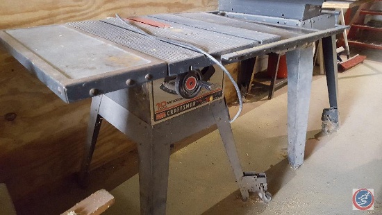 Sears Craftsman 10in. Circular Saw w/ Stand and NEW Blade