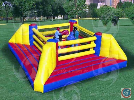 Inflatable Boxing Ring (requires 1 blower fan to inflate, NOT included in this lot)