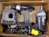 Black and Decker 3/8 in. Drill w/ Charger, and a Craftsman 3/8 in. Electric Drill #315.11450