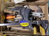 Quick Grip Bar Clamps, Claw Hammers, Chisels, Ratchet, Pliers, and More