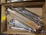 Assorted Combination Wrenches, Including Brands Tekton and DeWalt