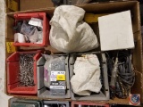 Assortment of Nails and Screws w/ Sorters