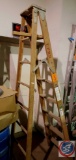 Louisville 8' Wood Step Ladder