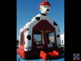 Dalmatian Bounce House (requires 1 blower fan to inflate, NOT included in this lot)