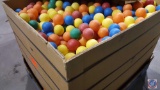 Gaylord Box Full of Colorful Plastic Bounce House Balls (Choice of 5}