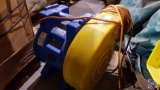 Blue 1 hp Single Phase Blower Fan
