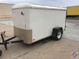 Make: US Cargo, Inc. Model: 5 x 10' Enclosed Utility Trailer Vehicle Type: Single Axle Trailer