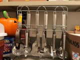 set of stainless steel kitchen utensils, Kitchen Art