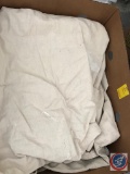 Large box containing tarp