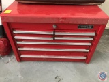 Matco (7) drawer locking tool box. (NO KEY)