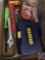 Irwin wood bit set two hammers, nail remover and a lighter, framing nails, extension cord with (2)