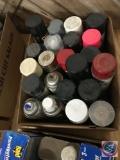 (2) boxes of spray paint