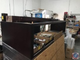 Credenza with drawers, missing a foot