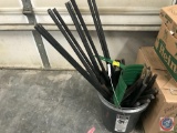 Bucket of stakes