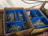 (2) boxes of nuts and bolts