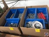 (2) boxes of nuts and bolts