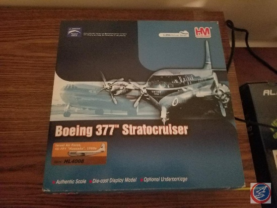 Boeing 377 Stratocruiser model plane in box