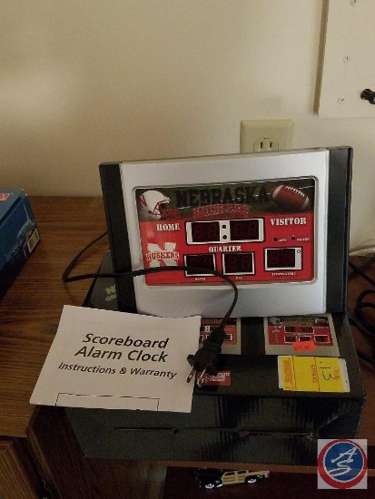 Nebraska alarm clock scoreboard