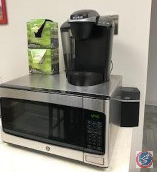 GE Microwave, and Keurig Coffee Maker