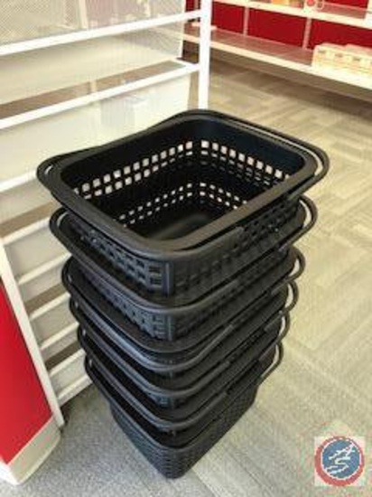 [6] Plastic Shopping Baskets